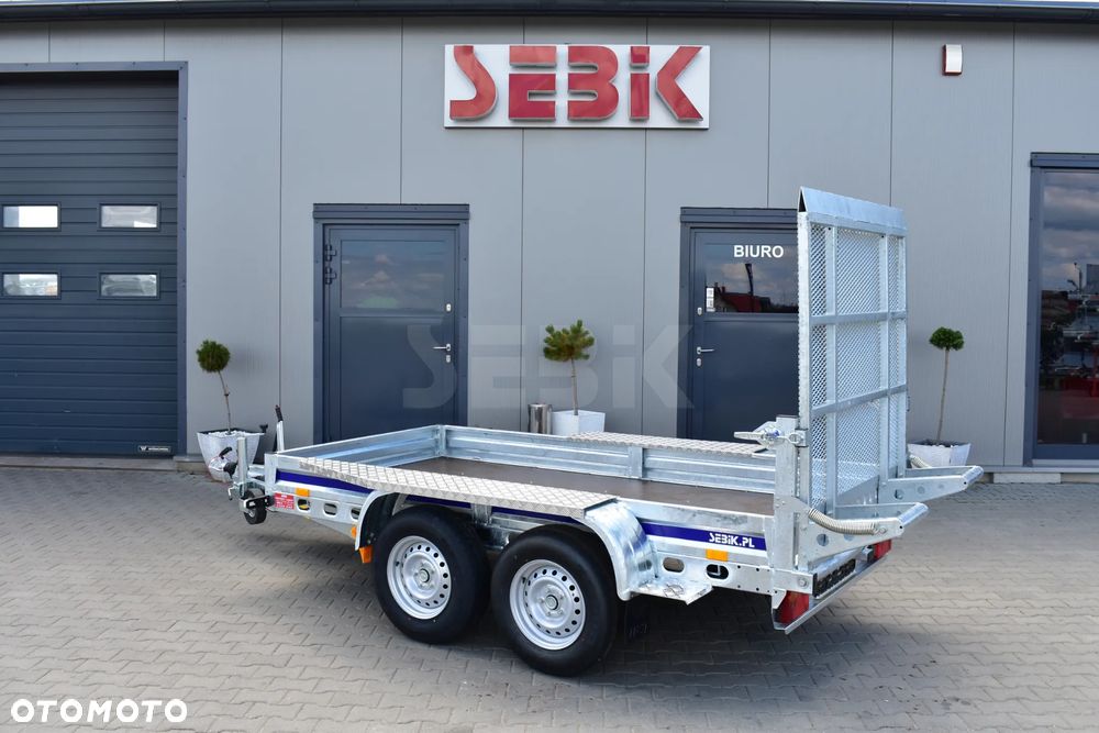 Wiola Przyczepa do transportu sprzętu budowlanego B2730 Najazdy DMC 2700 kg. - 18