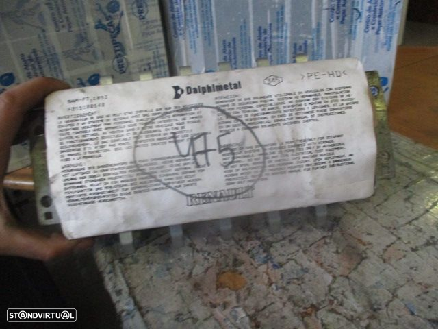 Airbag Passageiro 8200788813 RENAULT CLIO 3 2009 RENAULT CLIO 3 FASE 1 2008 1.2I ETH 75CV 5P CINZENTO - 3
