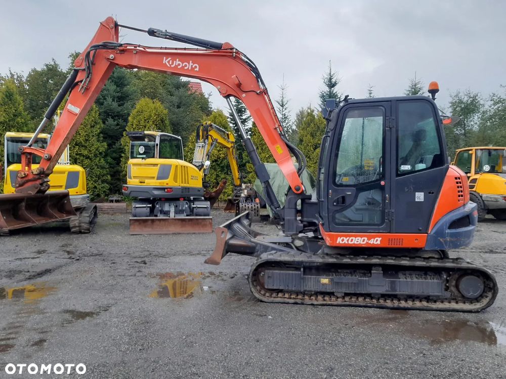 Kubota Mini koparka Kubota KX080-4, 2017 rok - 11