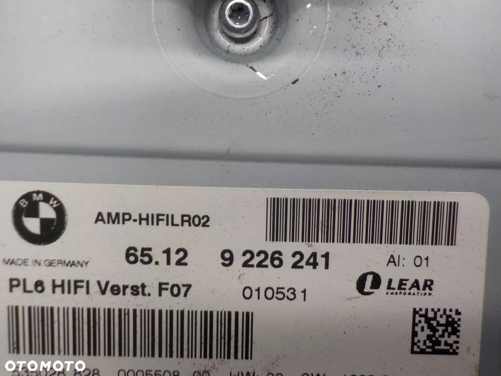 BMW 7 F01 F02 WZMACNIACZ HIFI AUDIO 9226241 - 2