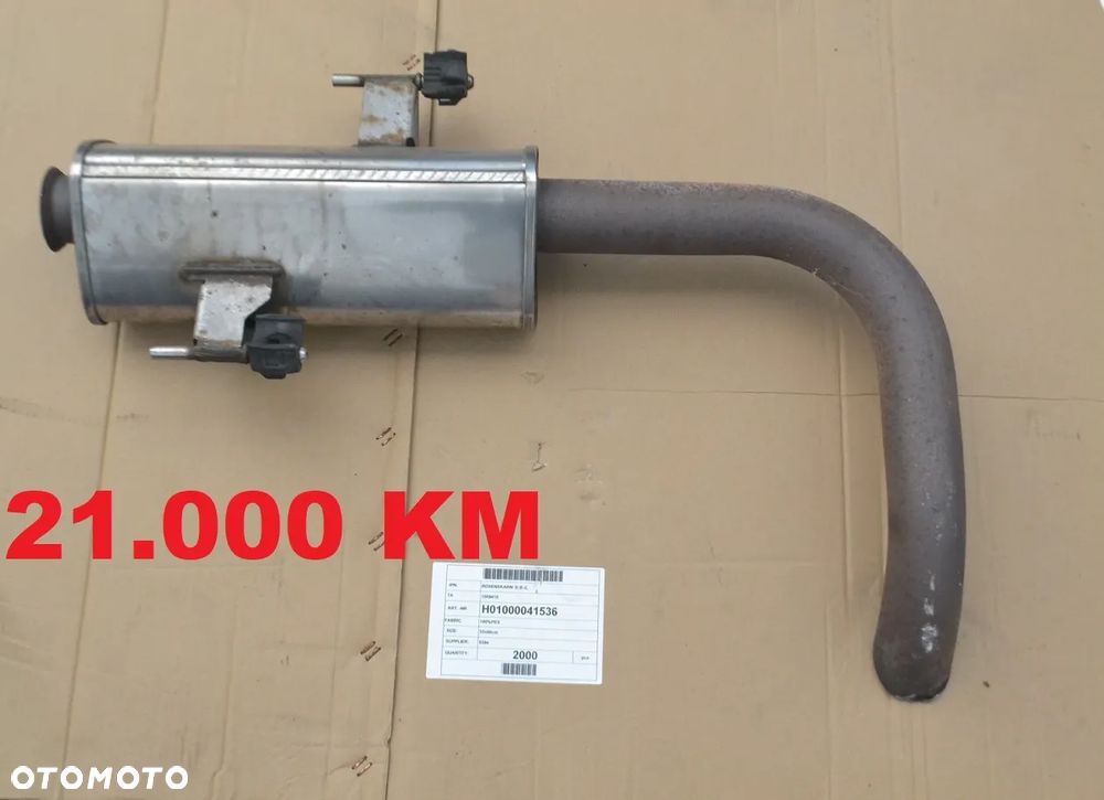 RENAULT MASTER III 3 2.3DCI OPEL MOVANO Tłumik Tłumnik końcowy tył tylny - 1