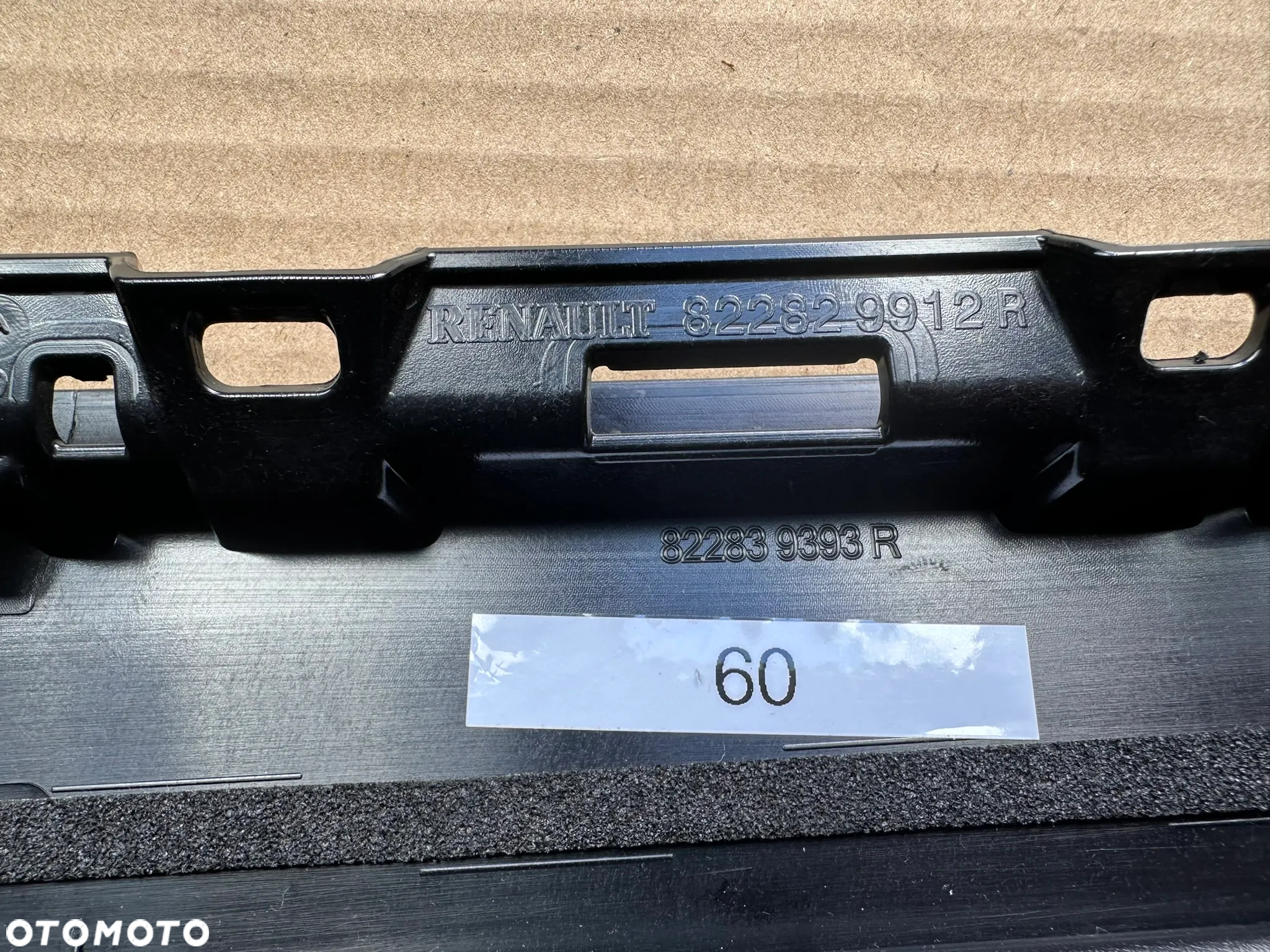 Listwa osłona obudowa Renault Captur II 822829912R 822839393R - 5