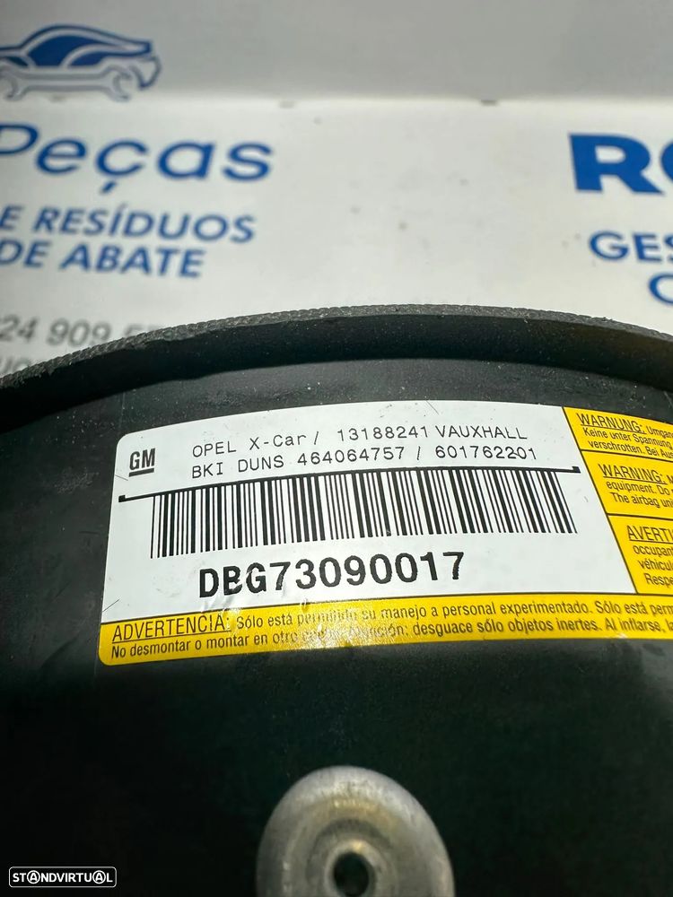 .Airbag Volante Guiador Original GM Opel 13188241 2000 - 2010 - 8