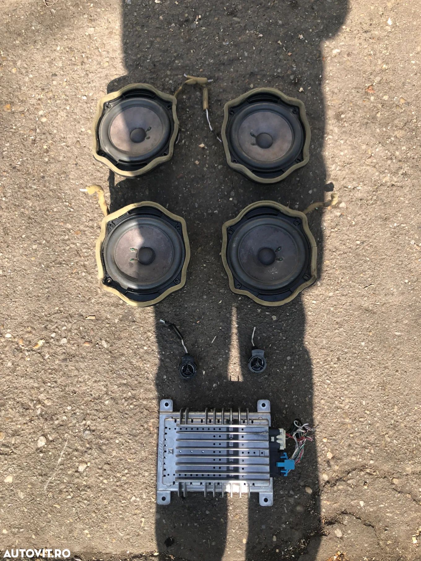 Sistem de muzica 4 boxe,2 tweetere si amplificator sunet Bose auto Mazda - 1