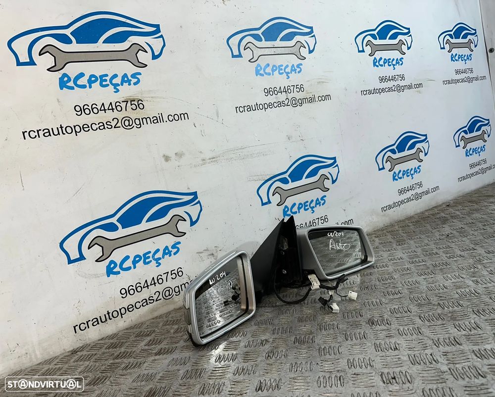 Espelho Retrovisor Direito Esquerdo Original Mercedes Benz W204 Facelift A3160442 A3160442 2011 - 2014 - 3