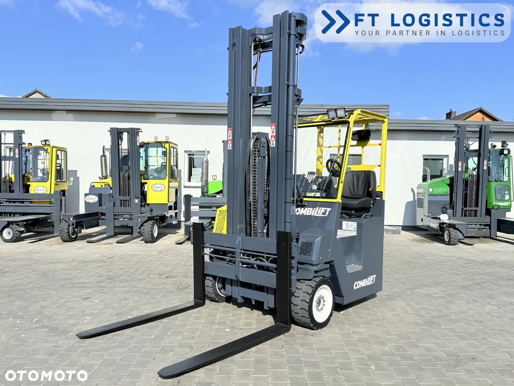 Combilift WÓZEK CZTEROKIERUNKOWY - WIELOKIERUNKOWY | COMBILIFT CB4500 | GAS | TRIPLEX 6400MM | WOLNY SKOK | POZYCJONER WIDEŁ | PRZESUW WIDEŁ | STAN IDEALNY | Szeroka oferta wózków czterokierunkowych i bocznych, dopasowanych do różnorodnych potrzeb i zastosowań - 5