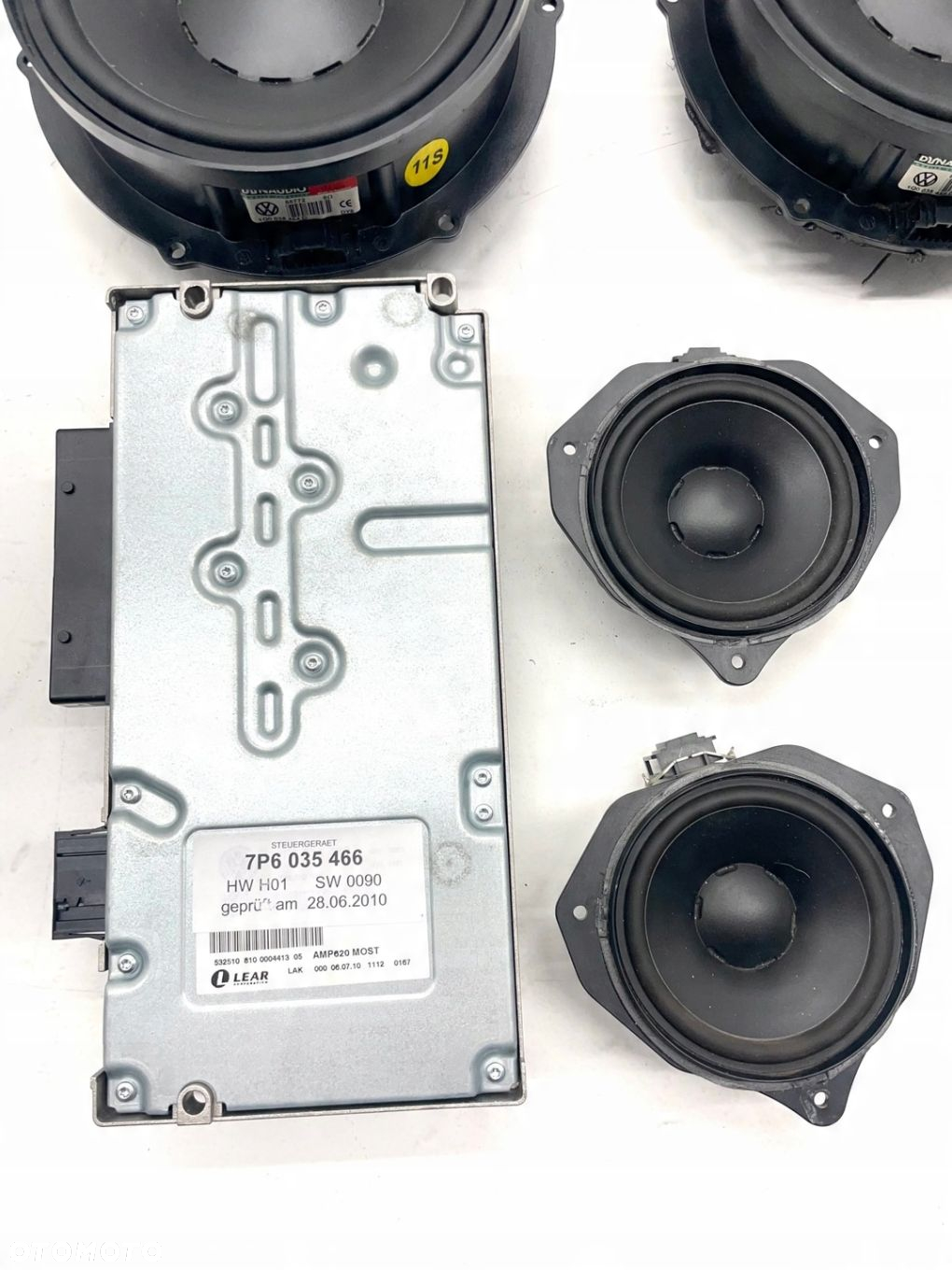 VW TOUAREG 7P GŁOŚNIK NAGŁOŚNIENIE DYNAUDIO 7P6035466 - 5
