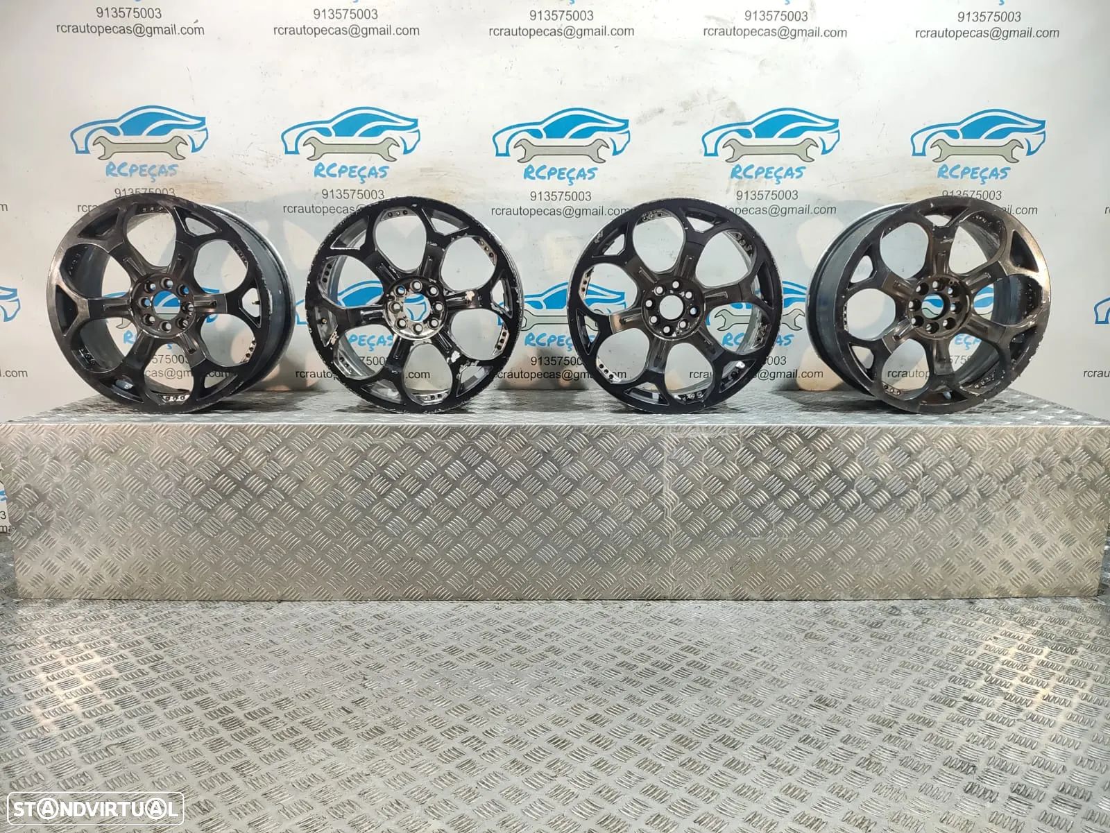 - Jantes 18 Polegadas Dupla Furação  - 4x100 + 4x108 - ET40 | 8,5J - Mini | Ford | Audi | Citroen | Peugeot | JCW | Honda | Mazda | Renault - 1