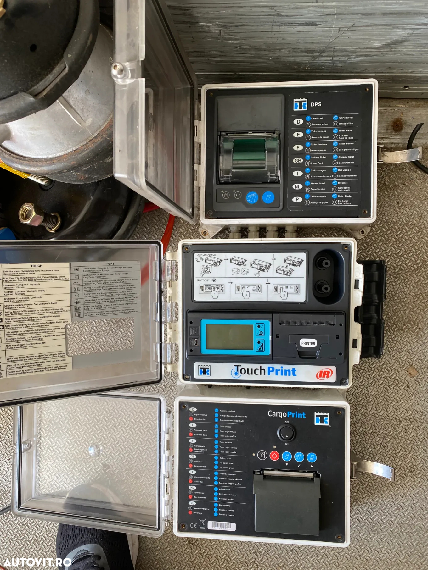 Termodiagrame Thermo King Dps , TouchPrint Ingersoll Rand , CargoPrint , Transcan - 2