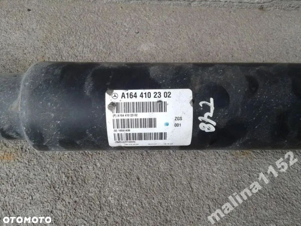 ML 164 6.3 AMG WAŁ NAPEDOWY tyl A1644102302 - 2