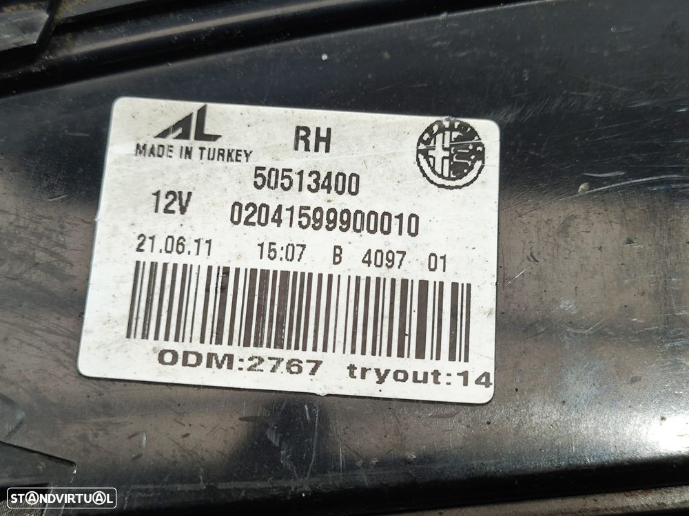 Farolins Tras Traseiros Mala Esquerdo Direito Originais LED Alfa Romeo Giulietta 940 - 15