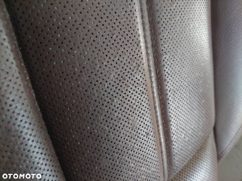 FOTEL FOTELE KOMPLET BOCZKI DEKORY SKÓRA BRĄZ PAMIĘĆ AUDI A7 4G - 8