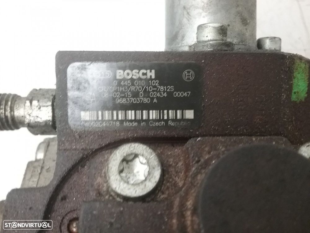 Bomba Alta Pressao FORD FOCUS II 1.6 TDCi BOSCH 0445010102 - 2