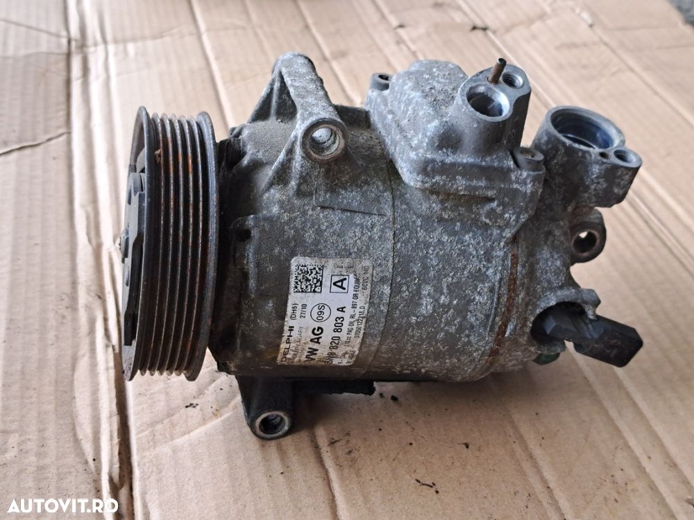 Compresor Aer Condiționat VW Polo Golf Passat Tiguan Audi 5N0820803A Delphi 1.2 TSI 1.4 TSI 1.6 TDI 2.0 TDI - 4