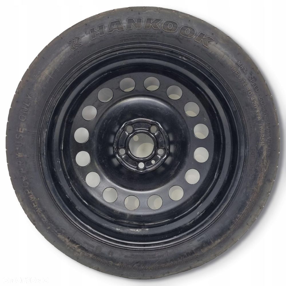 KOŁO DOJAZDOWE 125/80 R17 9209872 5x108 dojazdówka Volvo S60 I V70 II S80 I - 13
