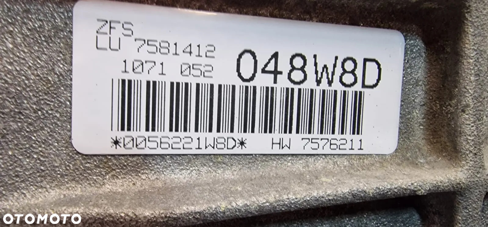 BMW E60 SKRZYNIA BIEGÓW AUTOMAT 6HP-21X 7581412 - 7
