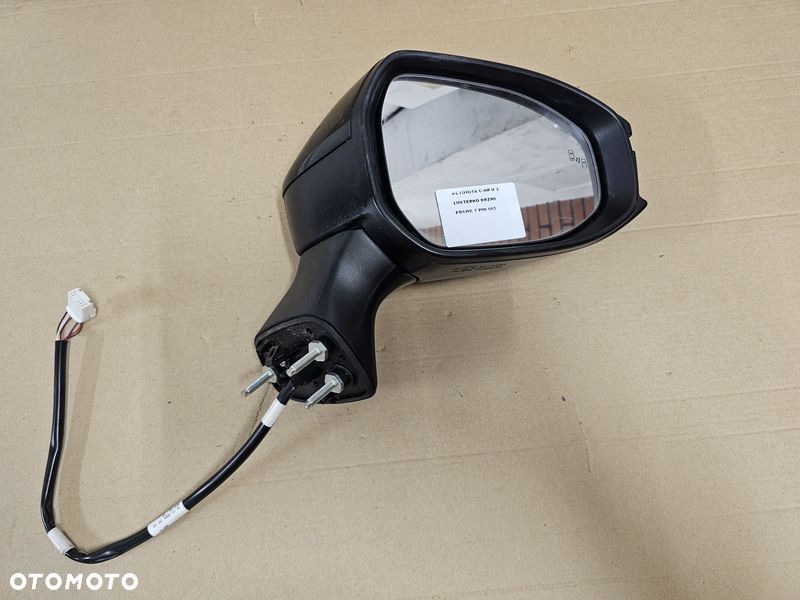 TOYOTA C-HR CHR 2 II LUSTERKO DRZWI PRAWE 7 PIN - 8