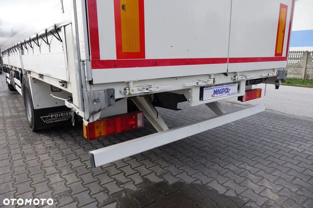 DAF XF 105.510 / BURTO-FIRANKA / EURO5 / AUTOMAT / NOWE PLANDEKI I DACH / PODŁOGA SZYNA-DESKA - 17