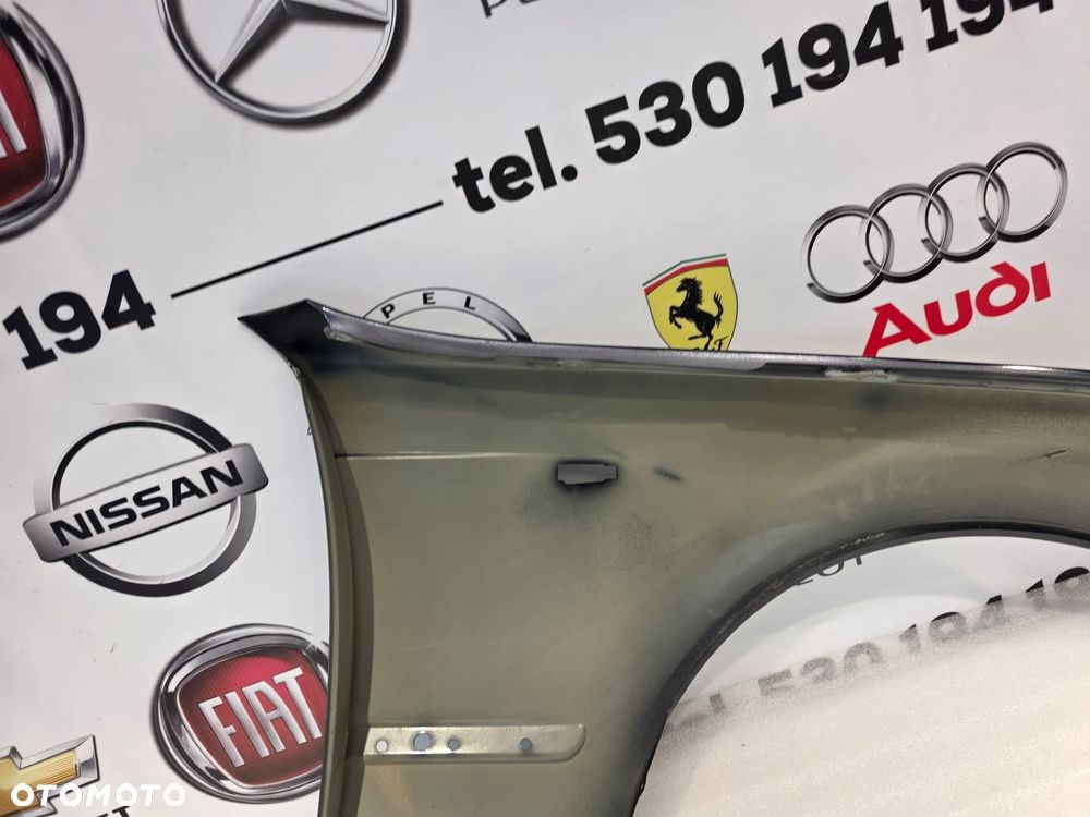 BMW E46 LIFT 01-05 BARDZO ŁADNY LEWY BŁOTNIK PRZEDNI PRZÓD BEZ RDZY KOLOR GRANATOWY METALIK NR AUKCJI BŁ242 - 19
