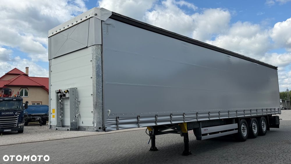 Schmitz Cargobull STANDARD * DACH PODNOSZONY * OŚ PODNOSZONA * RAMA OCYNKOWANA * FIRANKA - 12