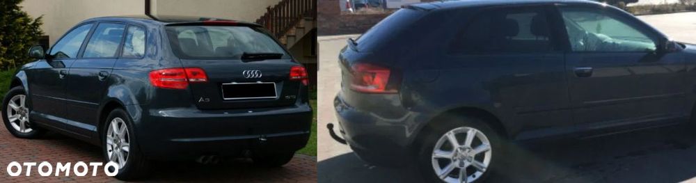 SŁUPSK AUTO HAK HOLOWNICZY do AUDI A3 2 II 8P 3+5D od 2008 do 2012 + MODUŁ 7 PIN + WIĄZKA ORYGINAŁ - 4