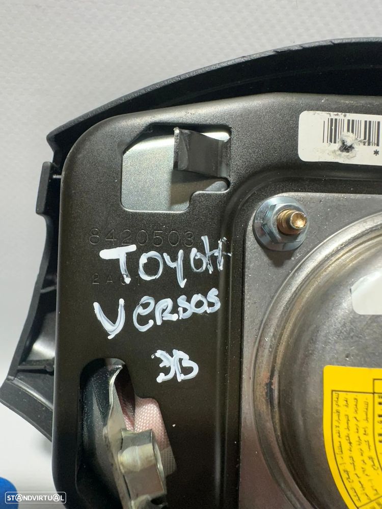 .Airbag Volante Condutor Original Toyota Corolla Yaris Prius 8420503 2000 - 2009 - 8