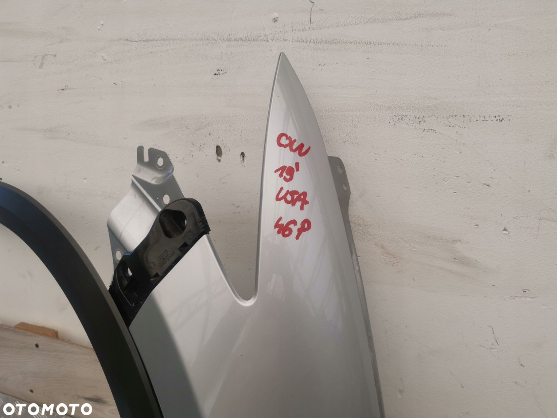 MAZDA CX5 II 2019 USA BLOTNIK LEWY PRZEDNI 45P KOMPLETNY LISTWA - 4