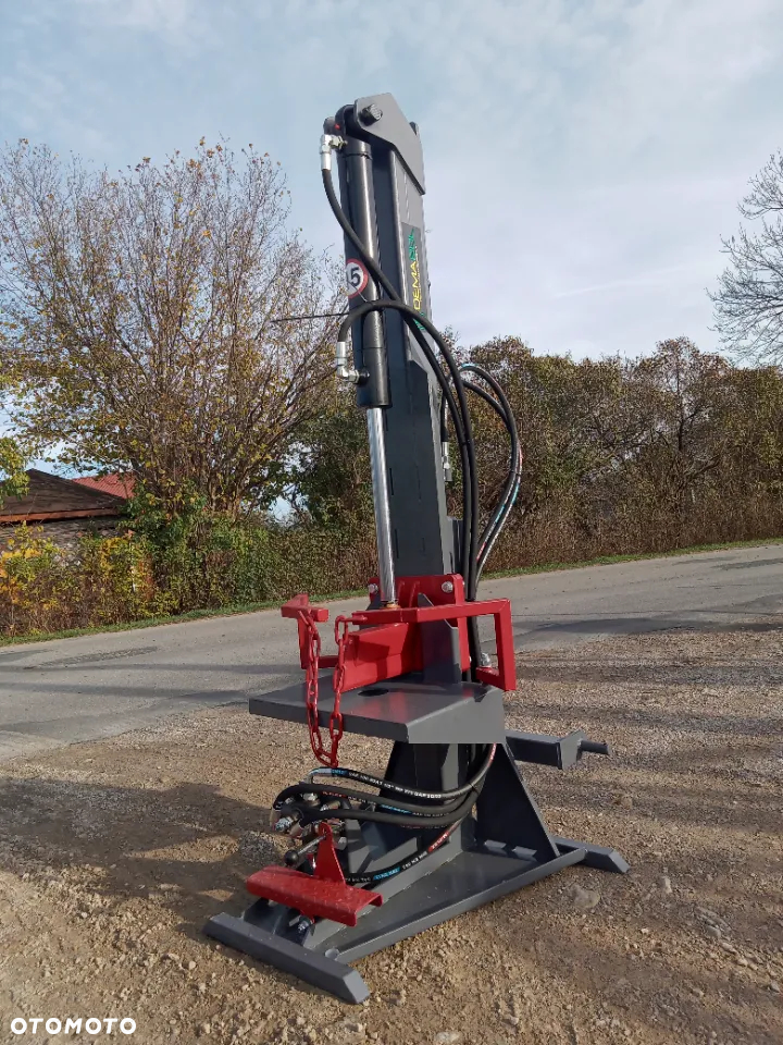OD RĘKI Łuparka do drewna HYDRAULICZNA/ łupak drzewa PIONOWY Demarol - 6