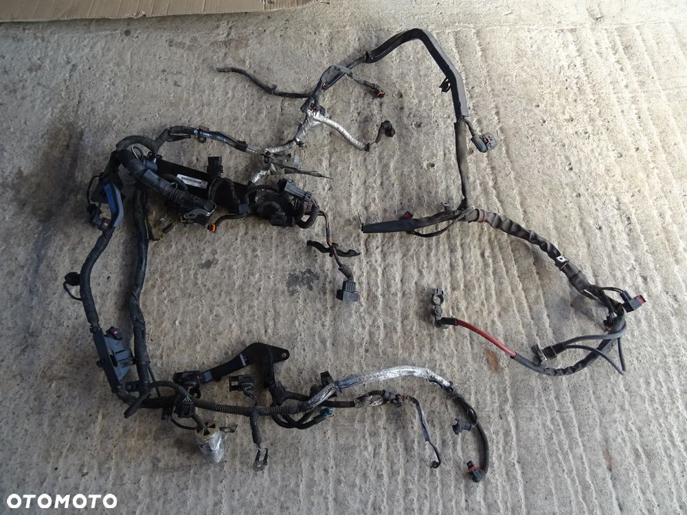 WIĄZKA INSTALACJA ELEKTRYCZNA SILNIKA 2,8 V6 OPEL VECTRA C SIGNUM SAAB - 1