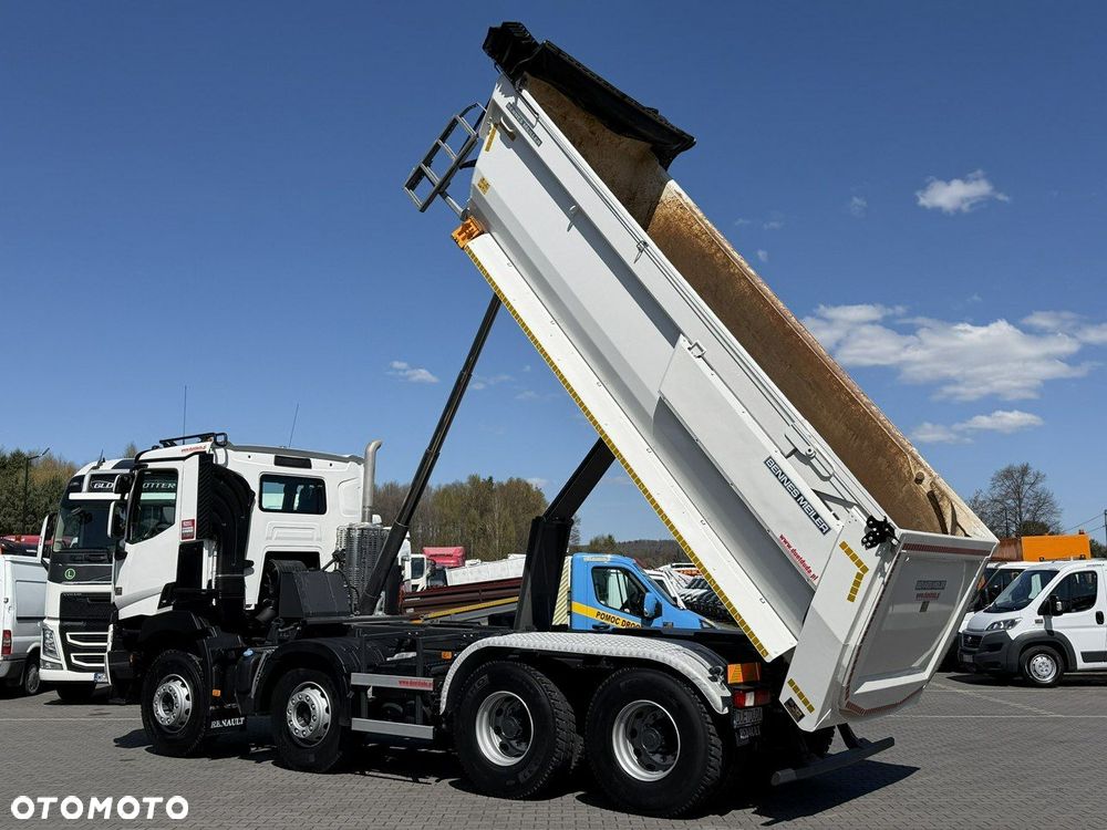 Renault C 460 Comfort 8X4 Wywrotka TYLNOZSYPOWA MEILLER KIPPER P436 - 20