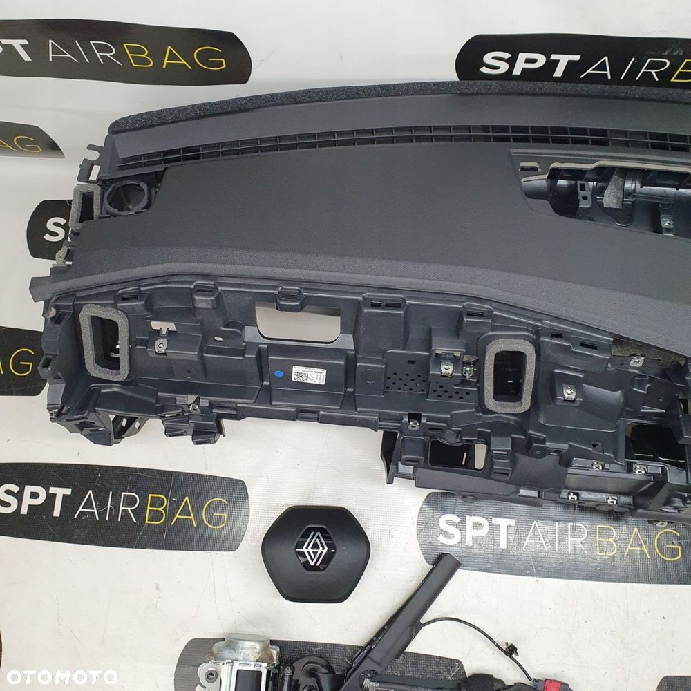 RENAULT AUSTRAL DESKA ROZDZIELCZA KONSOLA KOKPIT PULPIT PODUSZKI AIRBAG AIR BAG PASY KIT SET - 2