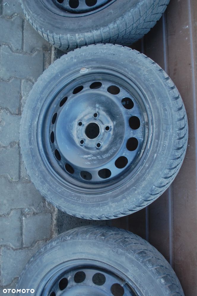 KOŁA FELGI STALOWE + OPONY ZIMOWE 2020R. 205/55R16 5X112 ET50 6J KBA43733 AUDI A3 8P SKODA VW GOLF V SEAT - 5