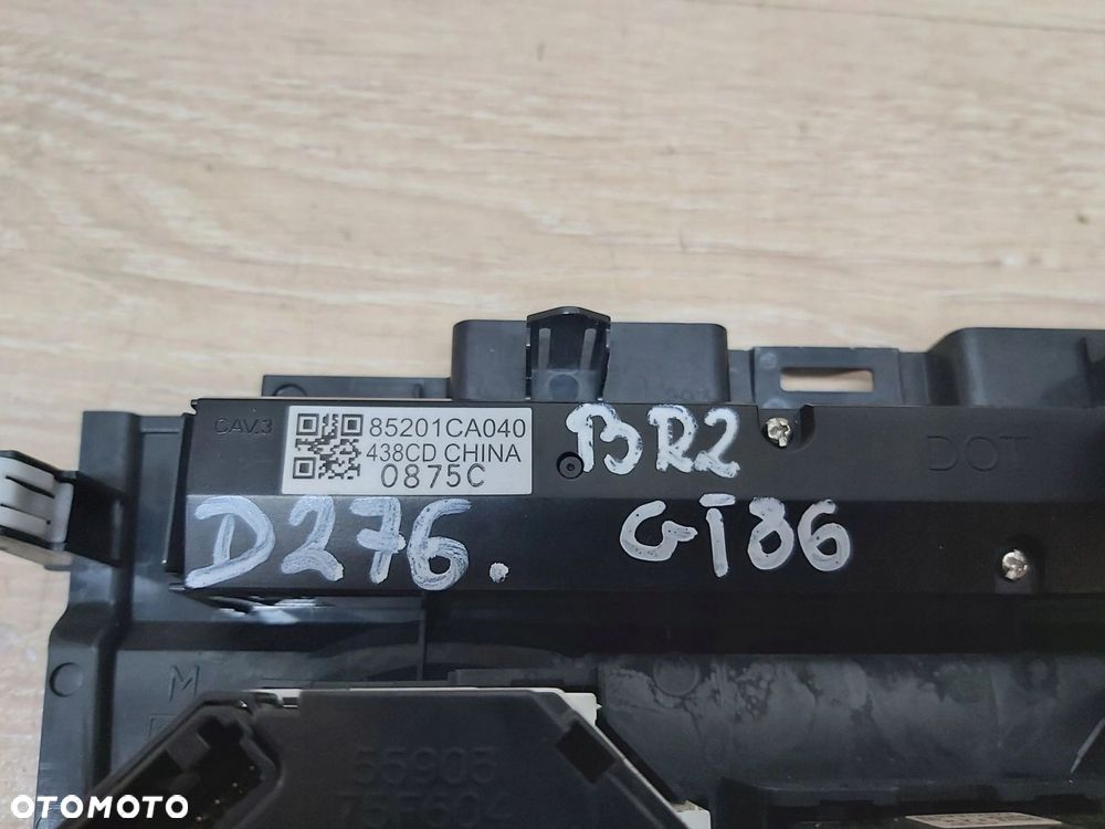 TOYOTA GT86 panel klimatyzacji nawiewu Subaru BRZ Scion 85201CA040 - 5