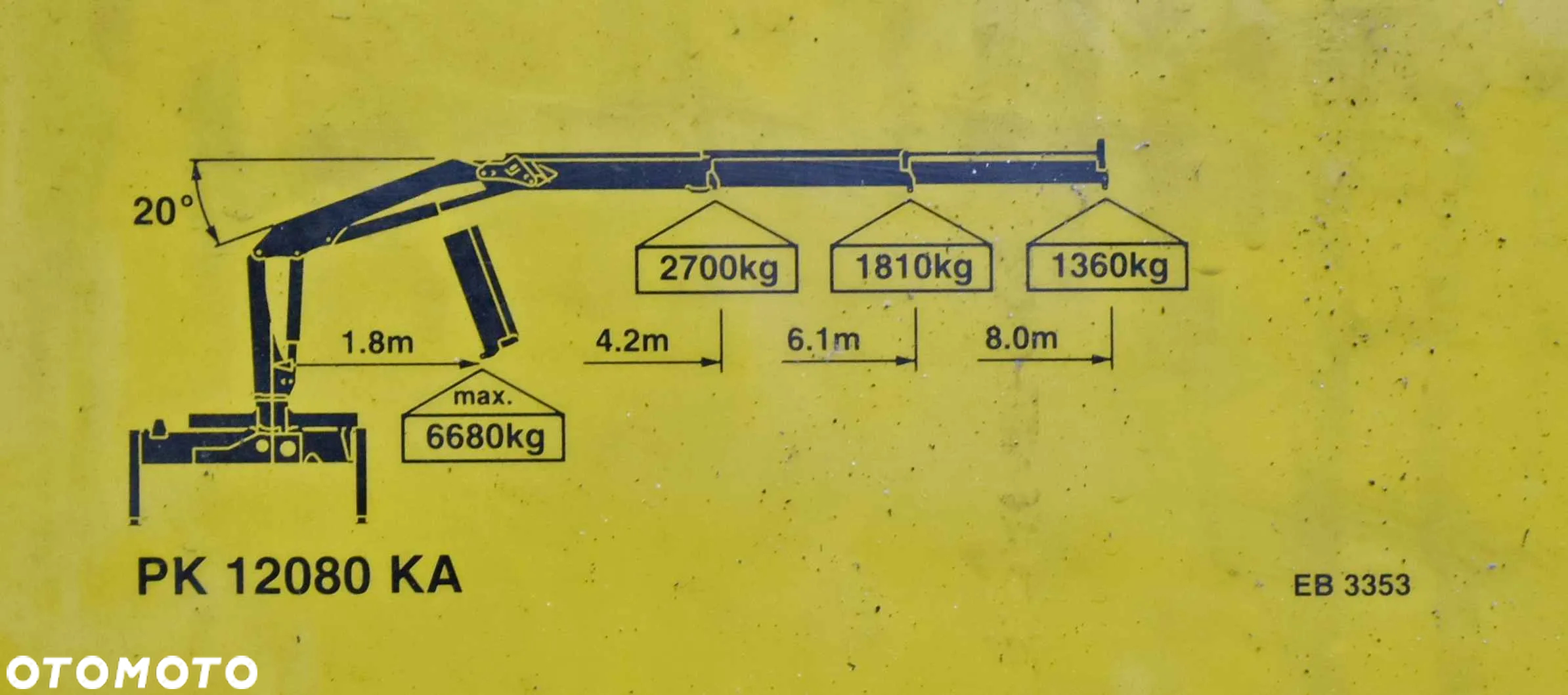MAN TGM 18.250 SKRZYNIA 4,80m * PK 12080 KA + PILOT - 8