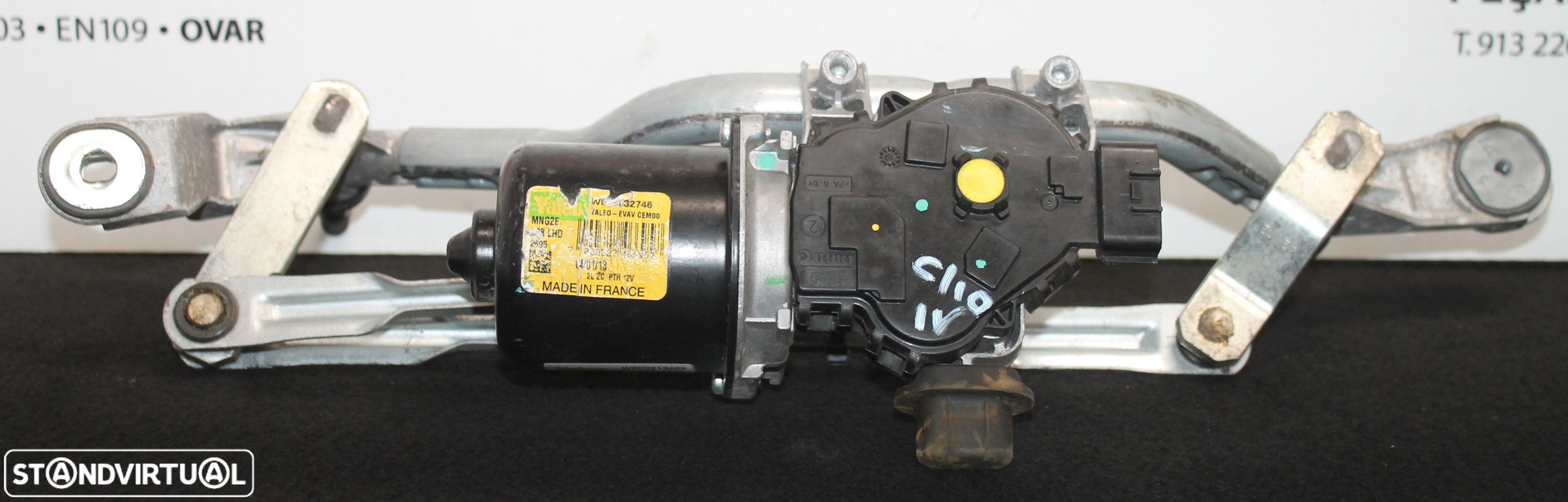 MOTOR LIMPA PARA-BRISAS RENAULT CLIO IV - 2