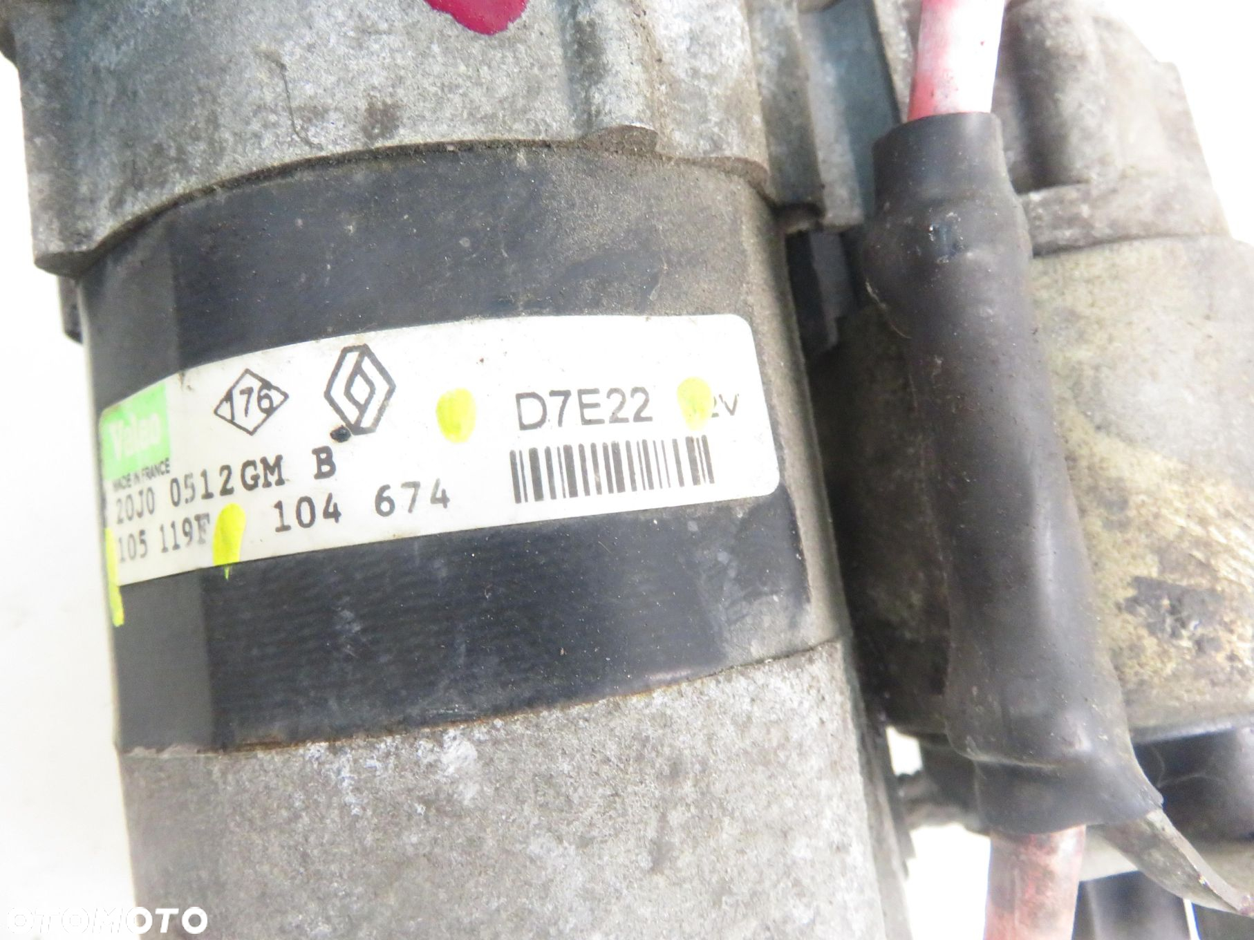 ROZRUSZNIK RENAULT MEGANE I 1.4 16V 95 - K4J 750 D7E22 105119F - 4