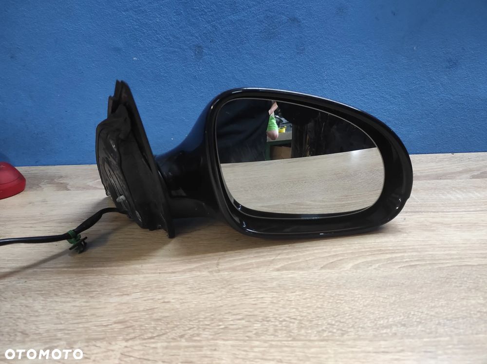 LUSTERKO PRAWE BOCZNE PASAŻERA VW PASSAT B6 6 PIN ELEKTRYCZNE LC9X CZARNE WYSYŁKA !!!!! - 3
