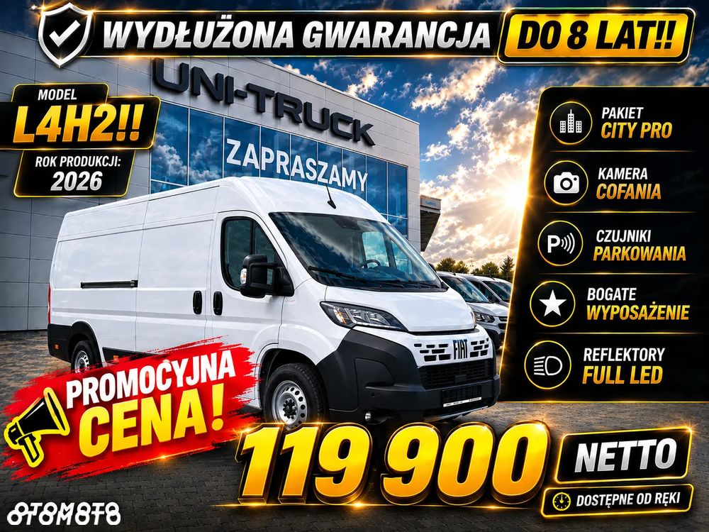 Fiat Ducato furgon L4H2 Dostępny od ręki! Kamera cofania, - 2
