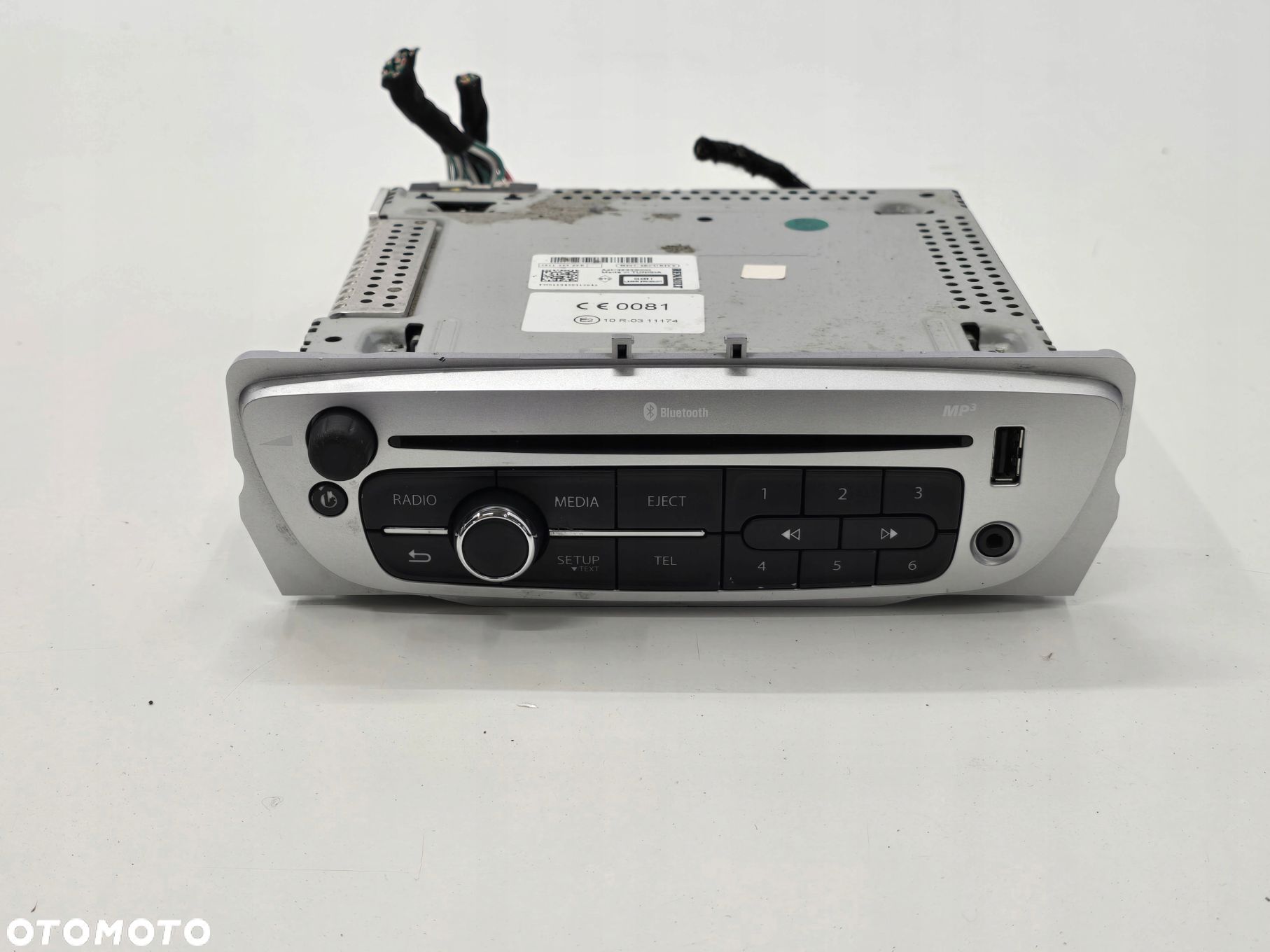 RENAULT MEGANE III LIFT 12R RADIO CD MP3 BLUETOOTH USB AUX 281153266R - 1