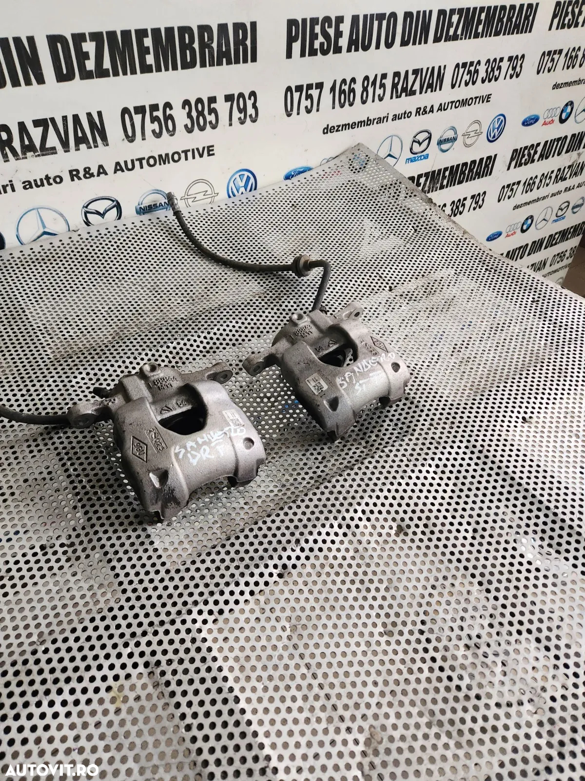 Etrieri Etrier Stanga Dreapta Fata Dacia Sandero 3 Logan 3 Stepway 1.0 Benzina TCE An 2020-2021-2022-2023 Motor H4DF438 Cod Cutie JT4004 Euro 6 - Dezmembrari Arad - 2
