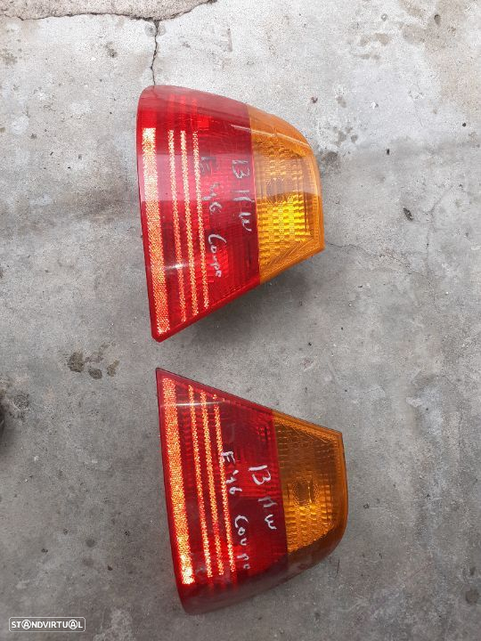 Conjunto farois traseiros bmw e46 coupe - 4