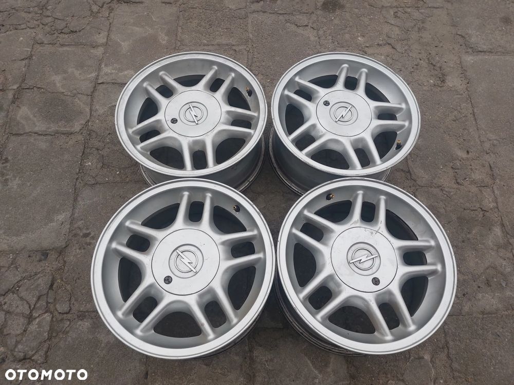 OPEL OMEGA FELGI ALUMINIOWE R15 7J ET33 5X110 ORYGINAŁ PROSTE SPRAWDZONE! - 1