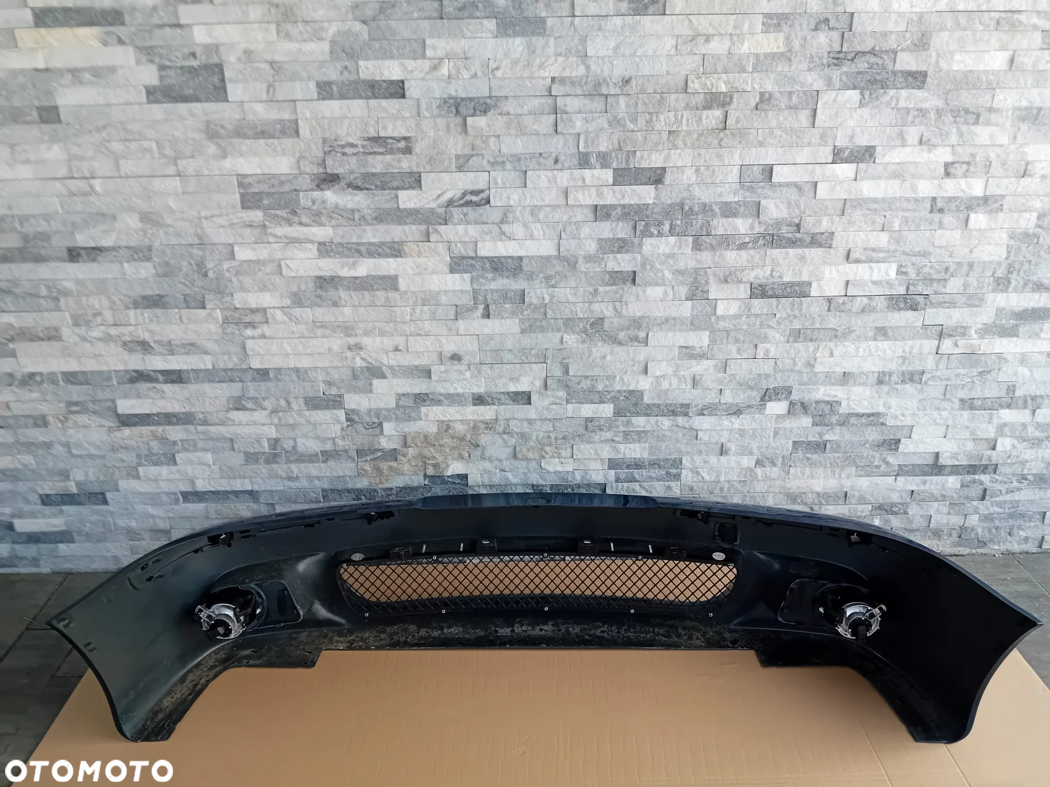 ZDERZAK BMW E39 M PAKIET TOPASBLAU PRZEDNI PRZÓD PDC SPRYSKI ORYGINALNY WYSYŁKA BDB - 8