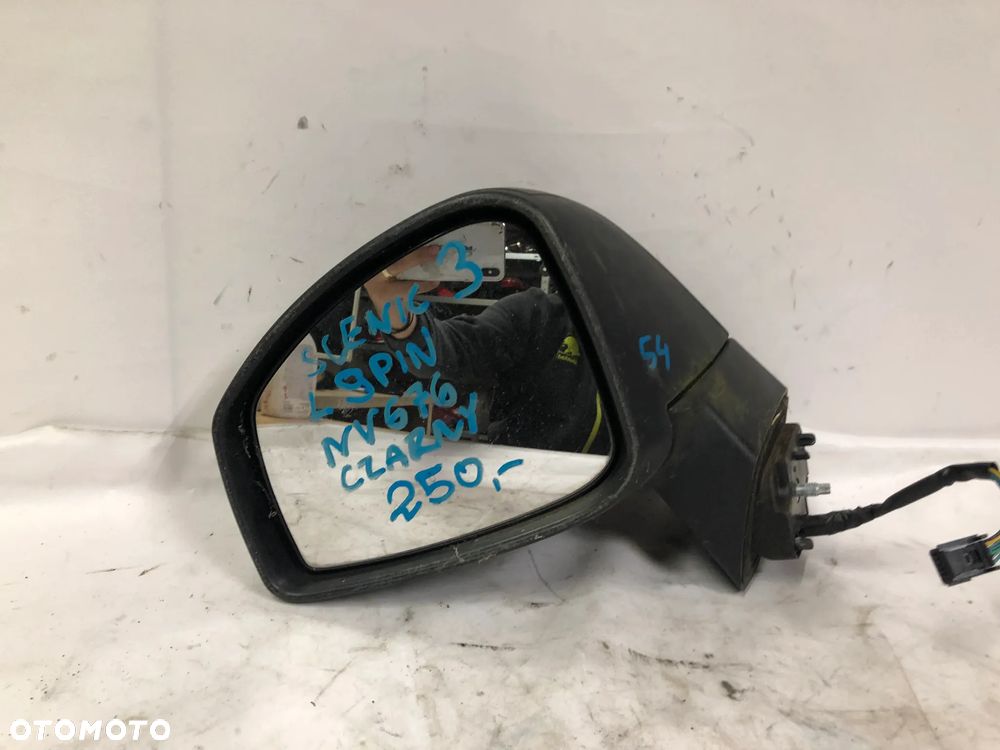 - LUSTERKO LEWE RENAULT SCENIC 3 III 9 PIN TEGNE CZARNY - 4