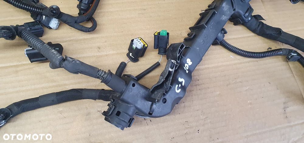 Wiązka instalacja silnika Citroen C3 II 1.0 VTI 9674664480 - 5