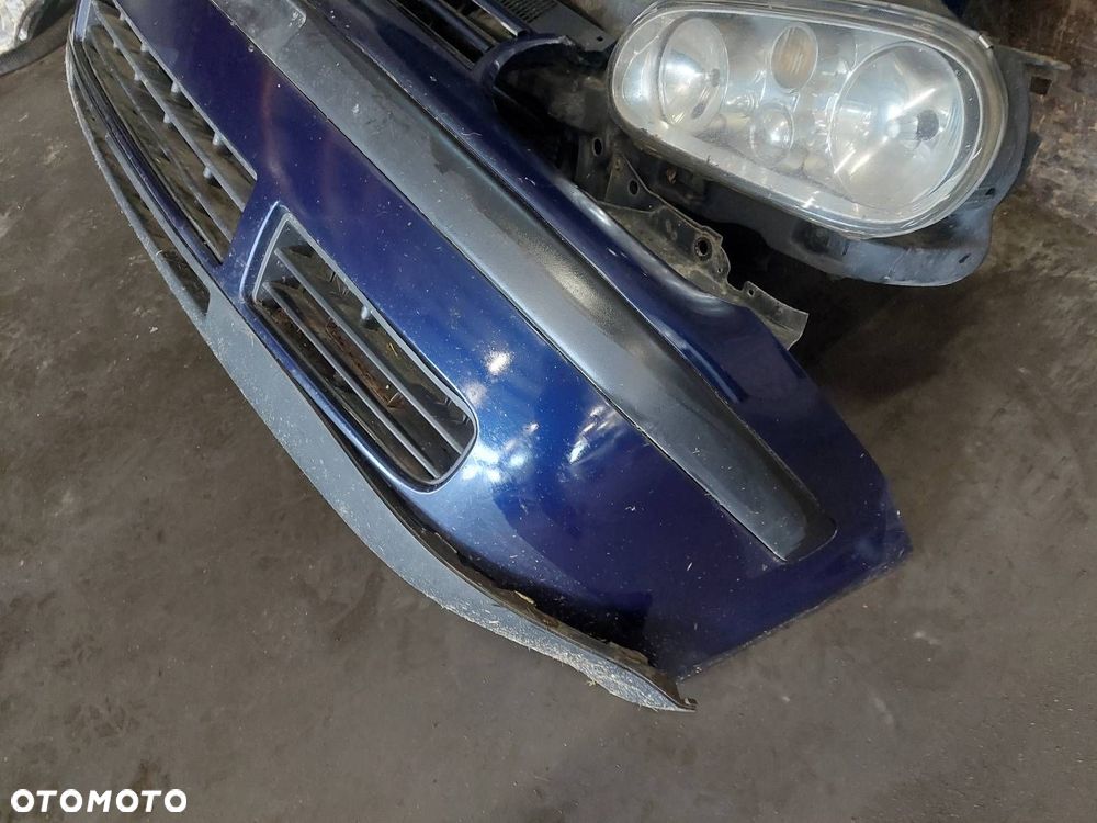 KOMPLETNY PRZÓD MASKA ZDERZAK BŁOTNIKI LAMPY PAS VOLKSWAGEN GOLF IV LB5N - 8
