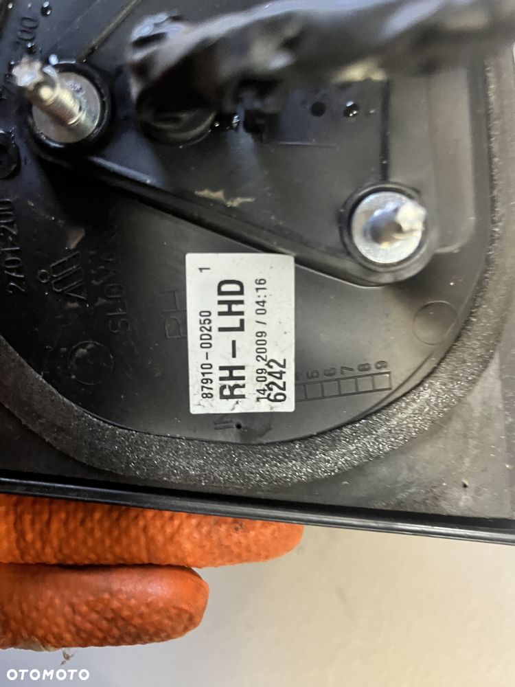 Lusterko zewnętrzne prawe, lewe Toyota Yaris Lift 09-11r. - 6