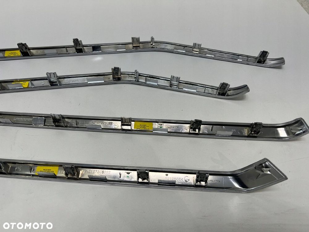 MERCEDES W212 LISTWY OZDOBNE DRZWI KOMPLET A2127208022 - 3