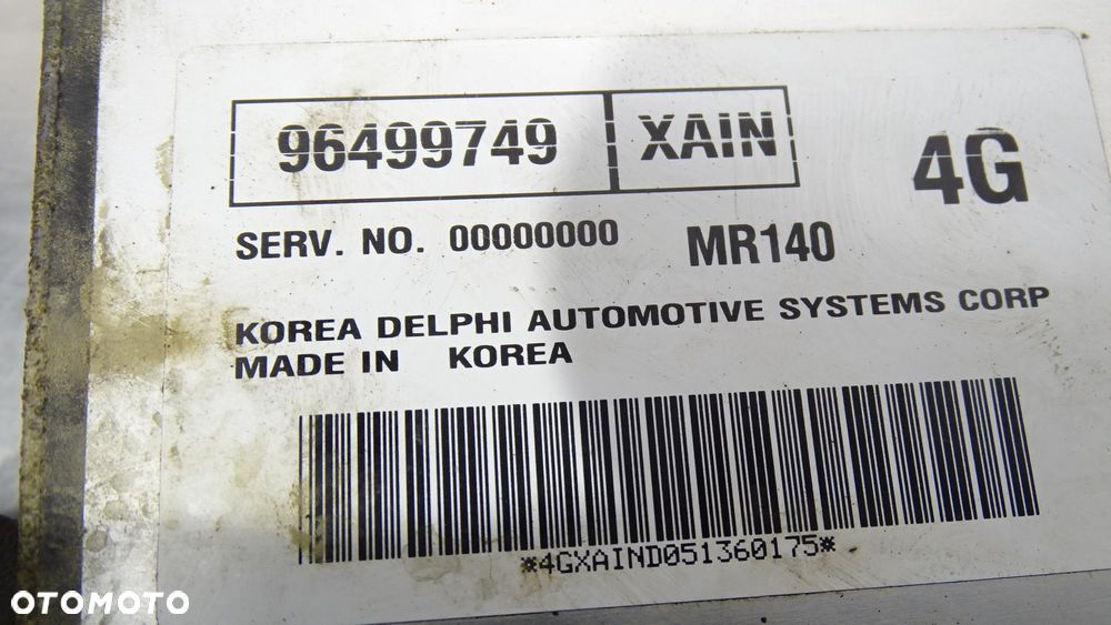 KOMPUTER SILNIKA SUZUKI FORENZA 2.0  96499749 - 5