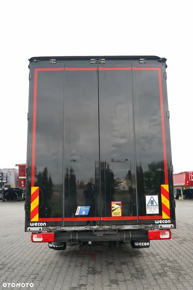 DAF XF 480 / FIRANKA 7,7 M / SSC / 6X2 / KLIMA POSTOJOWA / OŚ PODNOSZONA / - 12